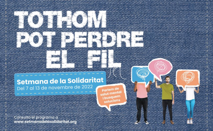 L’Hospitalet dedica la Setmana de la Solidaritat 2022 a la Salut Mental 